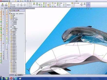 Solidworks绘制海豚的详细操作步骤